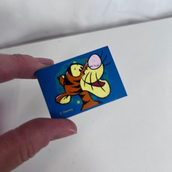 Impact Inc Pooh Bear Tigger Pencil Case Four Pencils Tigger Eraser Disney - Picture 2 of 11